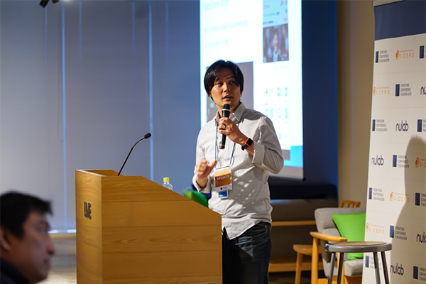 えーじ様の登壇の様子